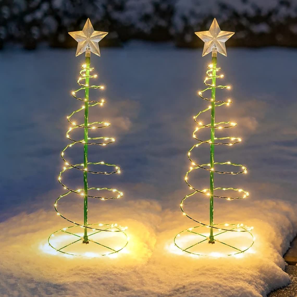 暖色 RunElves クリスマスツリー ガーデンライト クリスマス 飾り ...
