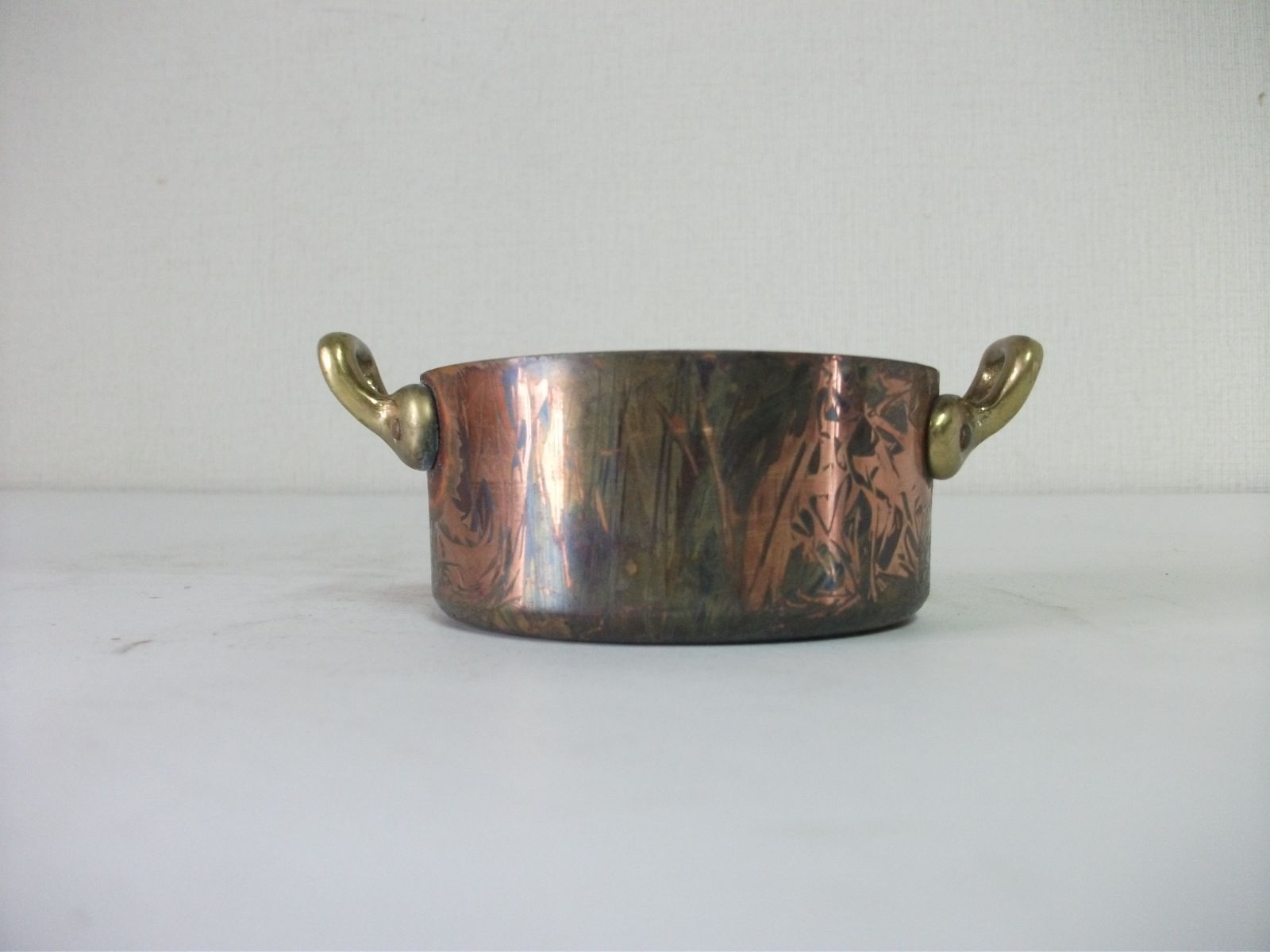 SW 銅プチパン 両手付 8cm 和田助製作所 銅 プチパン 両手付 8cm(200cc)