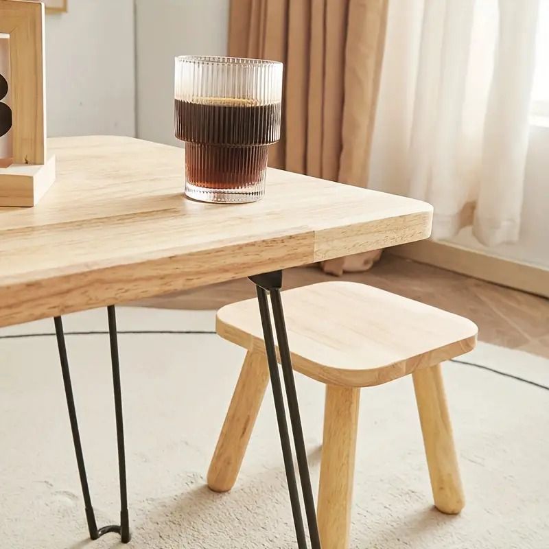 ミニテーブル 木製 小さい椅子 踏み台 腰掛け スツール ミニテーブル