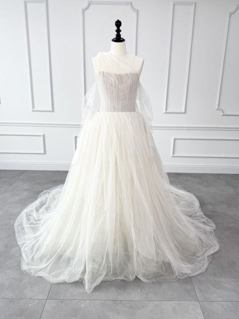 ヴェラウォン VERA WANG イングランティン INGRANTINE ウェディングドレス ホワイト 白 ファーストオーナー チュール