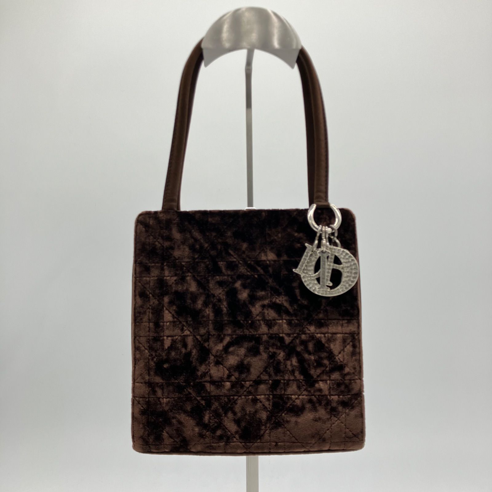 美品] Christian Dior クリスチャンディオール カナージュ ミニバッグ 