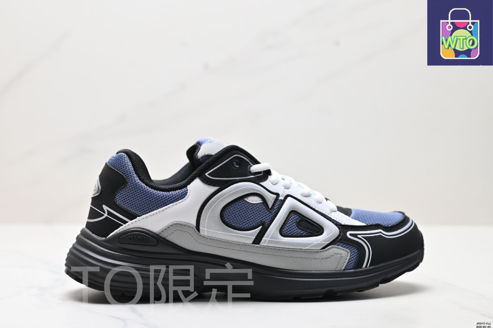 靴 dior AirDior NIKE Jordan 1 High Dior ローカットスニーカー関送無料