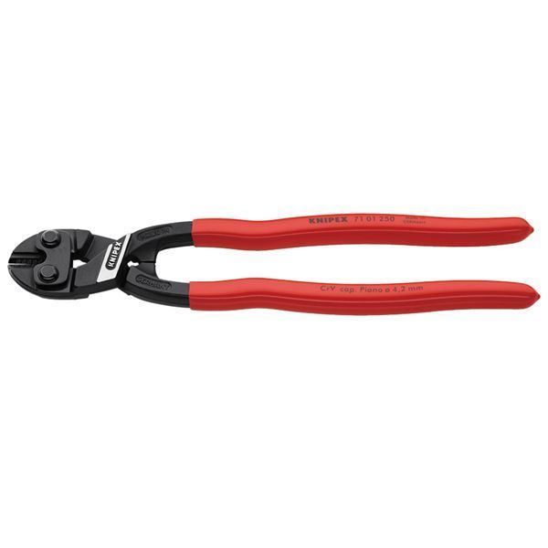 KNIPEX クニペックス 小型クリッパー プラスチックコーティング 全長250mm 7101-250