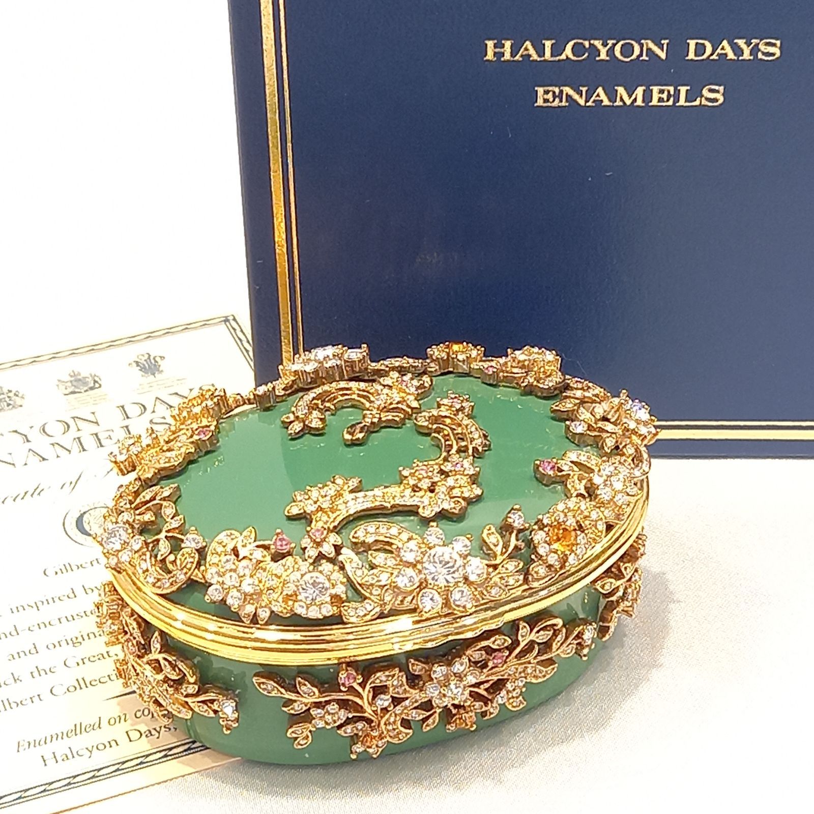 HALCYON DAYS ハルシオンデイズ イギリス 小物入れ エナメル