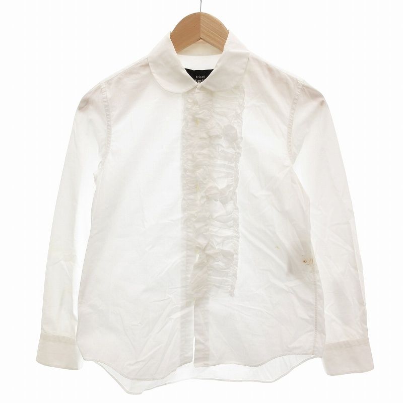 【入手困難】tricot COMME des GARCONS フリル ブラウス COMME des GARCONS（フリル ・ シャツ/ブラウス(長袖/七分)）のフリマ