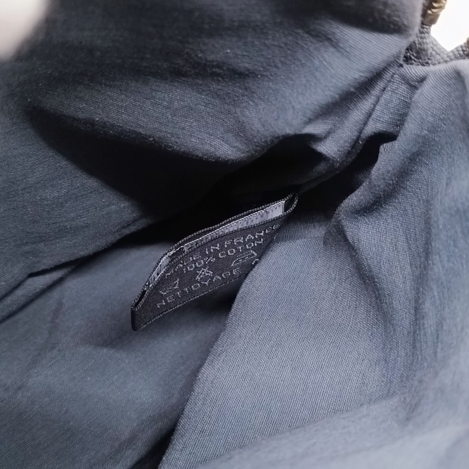 エルメスボリードポーチダークグレー 中古・古着通販】HERMES (エルメス) ボリードポーチGM グレー