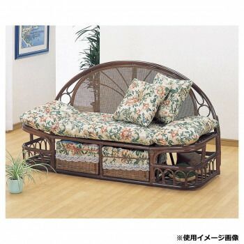  Romantic Rattan 籐カウチソファー Y 888 その他 キッチン消耗品