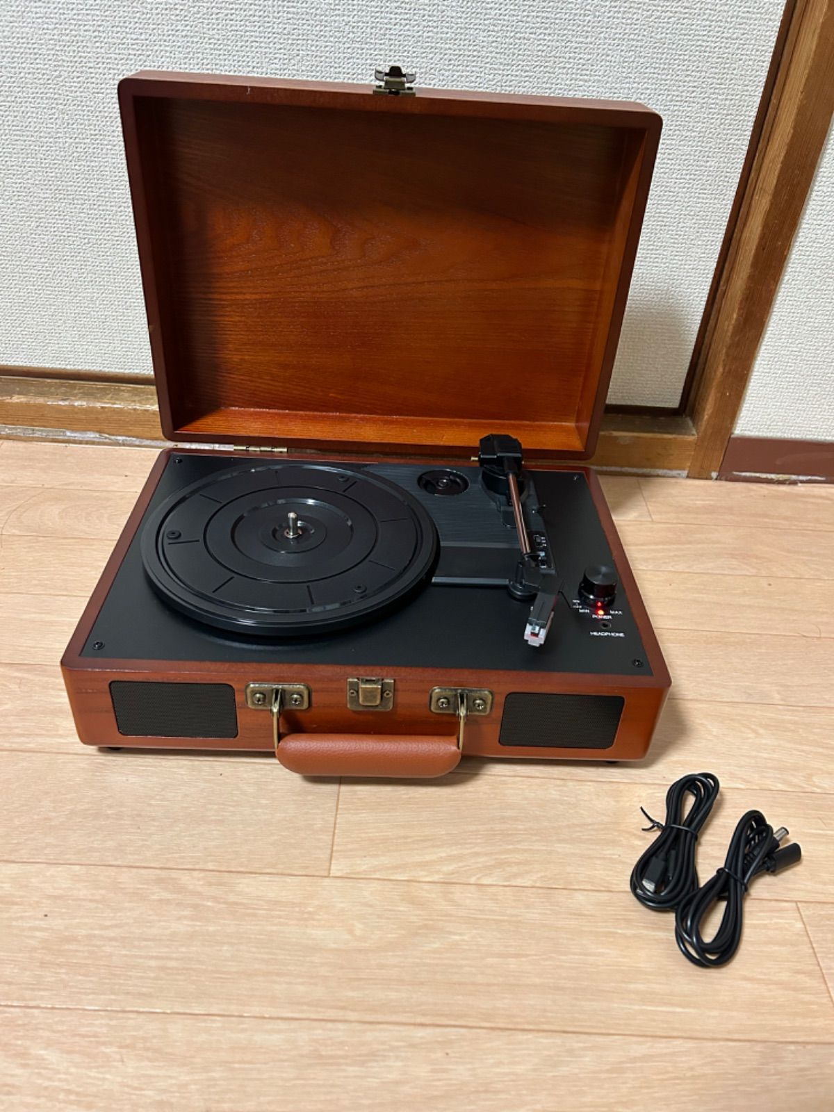 トランク型レコードプレーヤー アウトレット品⑥ - メルカリ