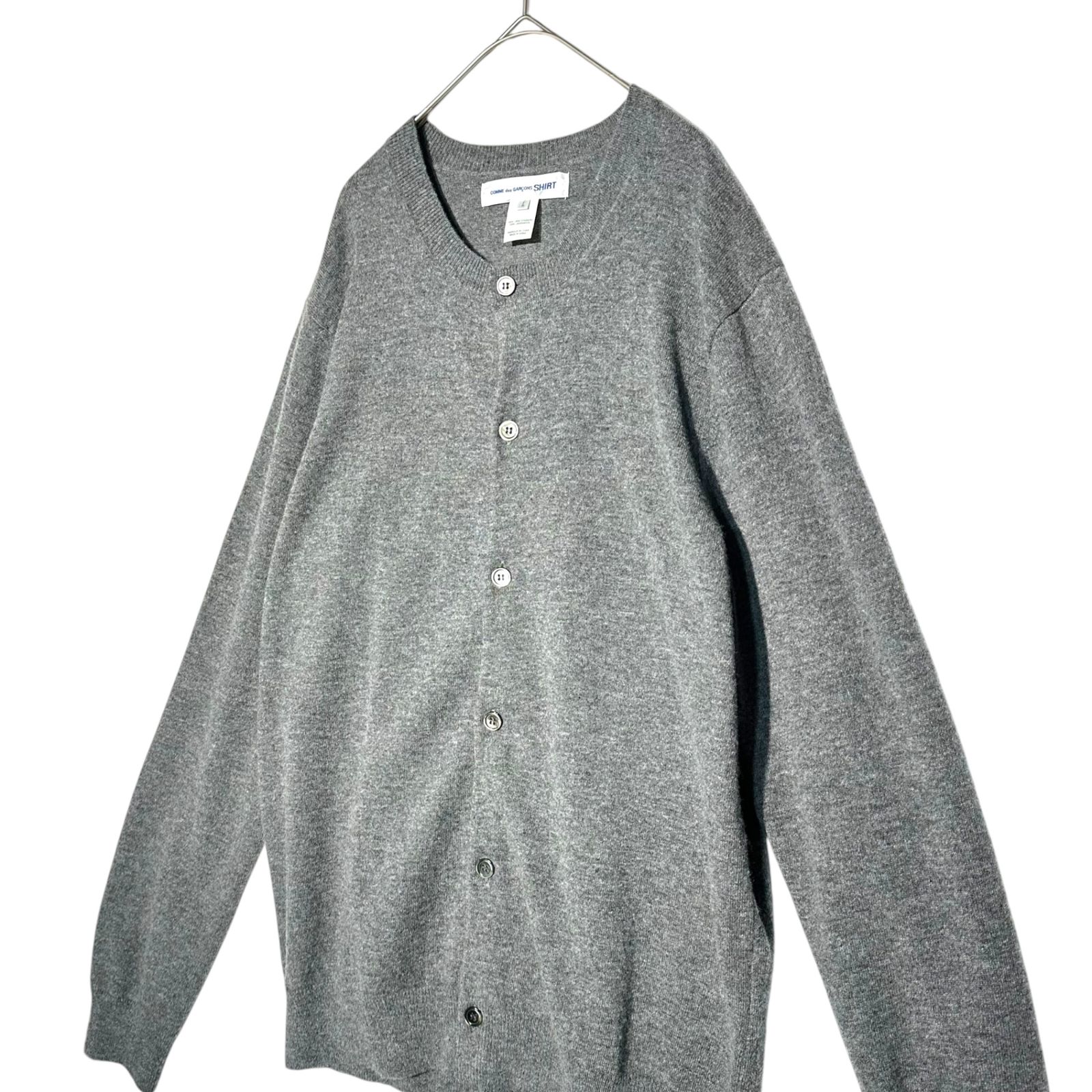 【極美品】COMME des GARCONS SHIRT　リネンカーディガン　M COMME des GARCONS - コムデギャルソン COMME des GARCONS