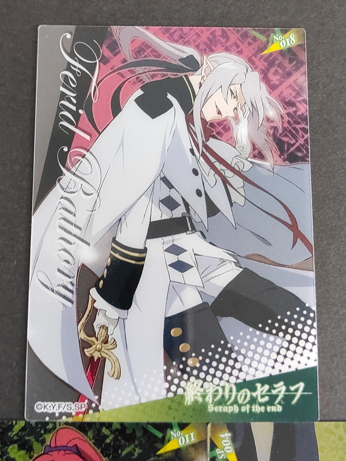 終わりのセラフ クリアカードコレクション コンプリート 全32種 初回