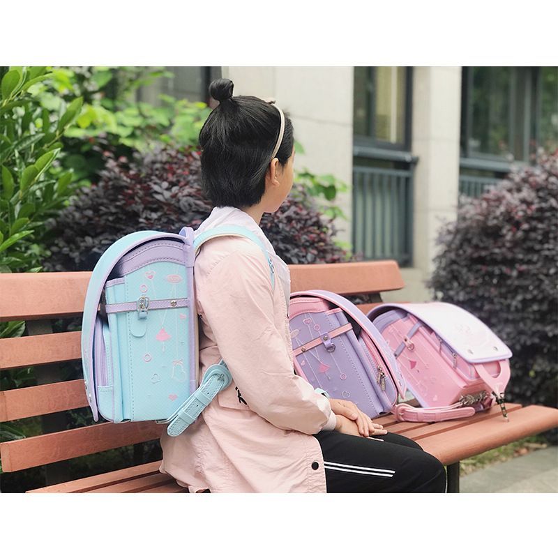 ランドセル 女の子 軽量 強化レザー 大容量 A4ファイル対応 刺繍 