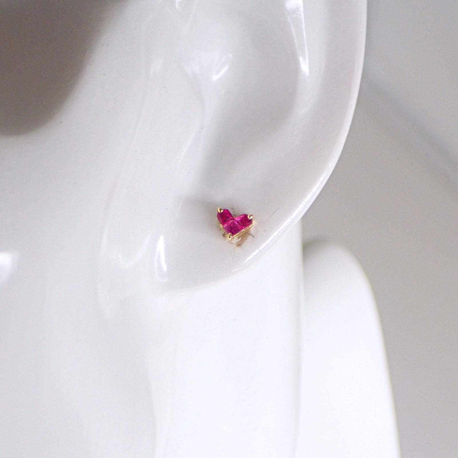 ◎スタージュエリー star jewelry K18 ミステリアスハート ルビー