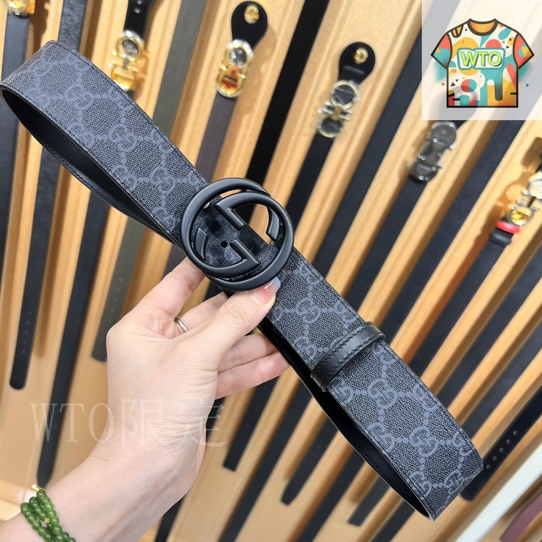 【値下げ】GUCCI 本革ベルト 今日特価】Gucci 2024 年式 高級本革ベルト-2 - メルカリ