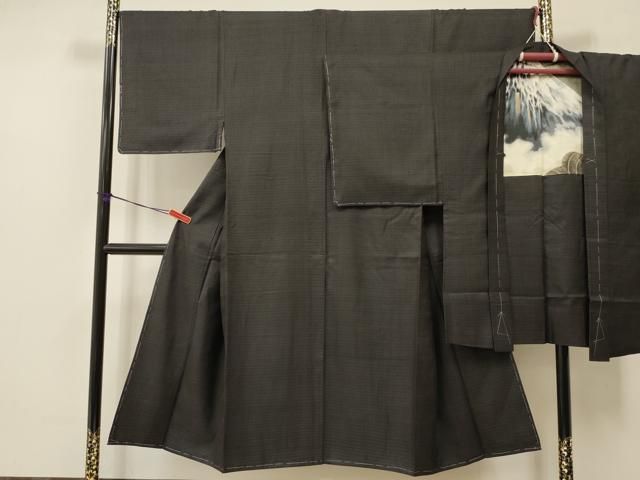 平和屋着物□男性 男柄の最高峰 西郷柄 西郷絣 本場大島紬 