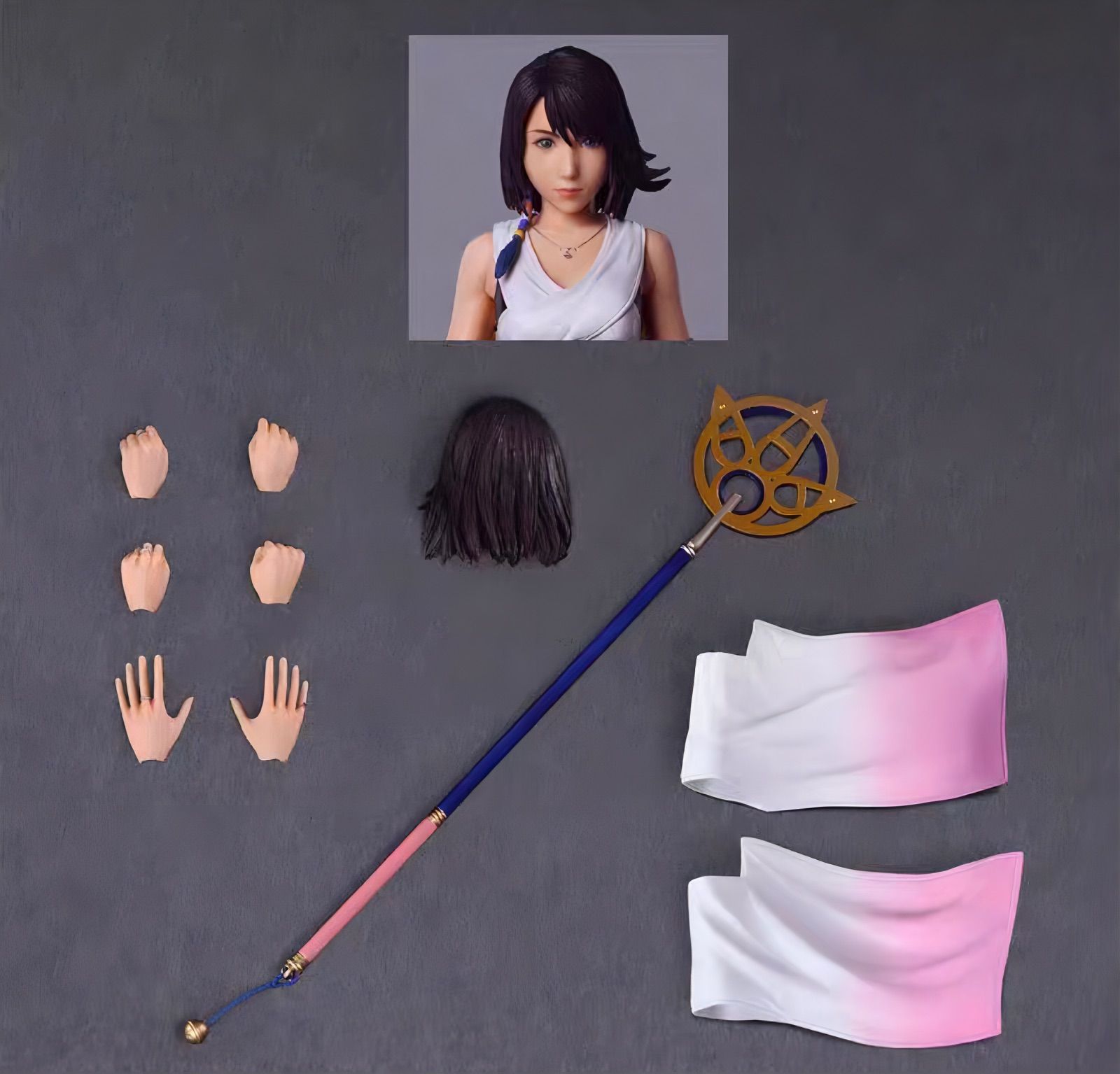 1/6 アクションフィギュア FF10 FF X ユウナ フルセット 26cm - メルカリ