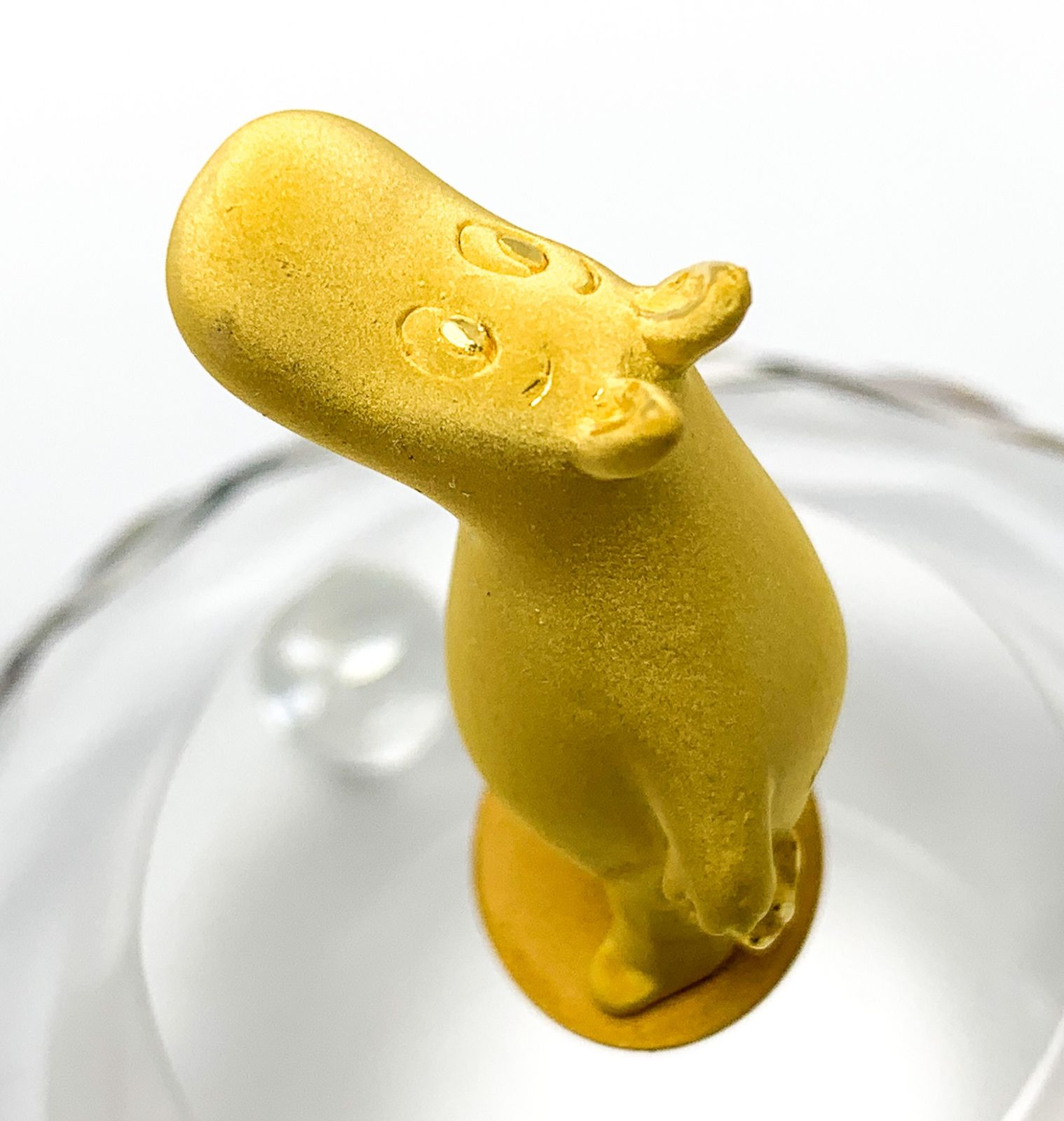 【新品未使用】金沢純金箔＆純銀製　ムーミン　置物 黄金に輝くムーミンフィギュアが登場♪ | ムーミン公式サイト