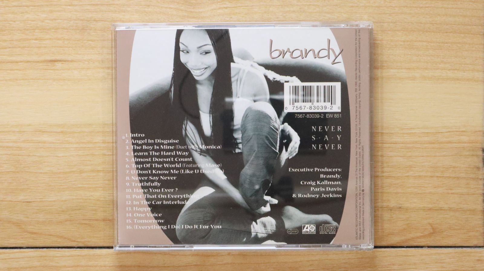 【再生確認済】Brandy ブランディ/Never Say Never【NM】 Never Say Never - YouTube