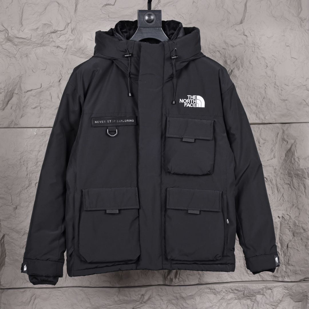 新品未使用】THE NORTH FACE ノースフェイス ダウンジャケット メンズ レディース ECO POLAR AIR DOWN JACKET  ユニセックス 韓国輸入品 BLACK - メルカリ