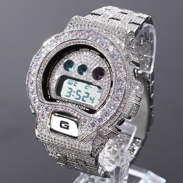 CASIO カシオG-SHOCK カスタムDW-6900PL CZダイヤ