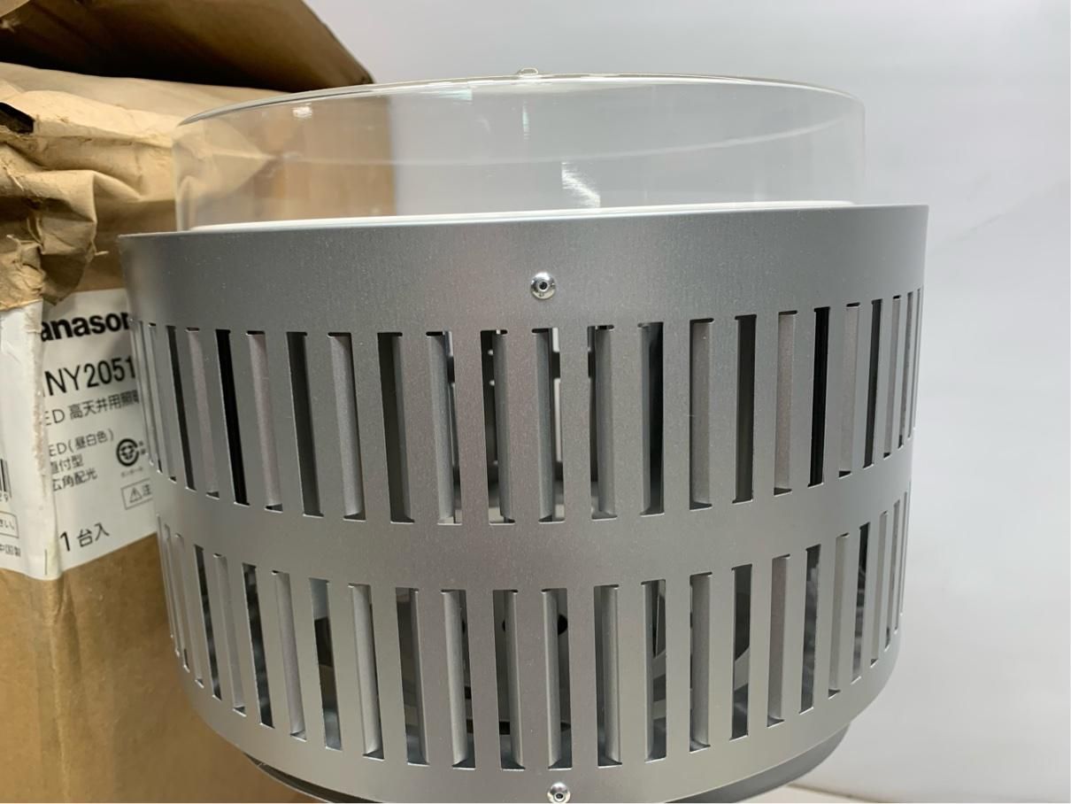 美品 高天井用照明器具 ユニット付 天井直付型 LED 18年 パナソニック 
