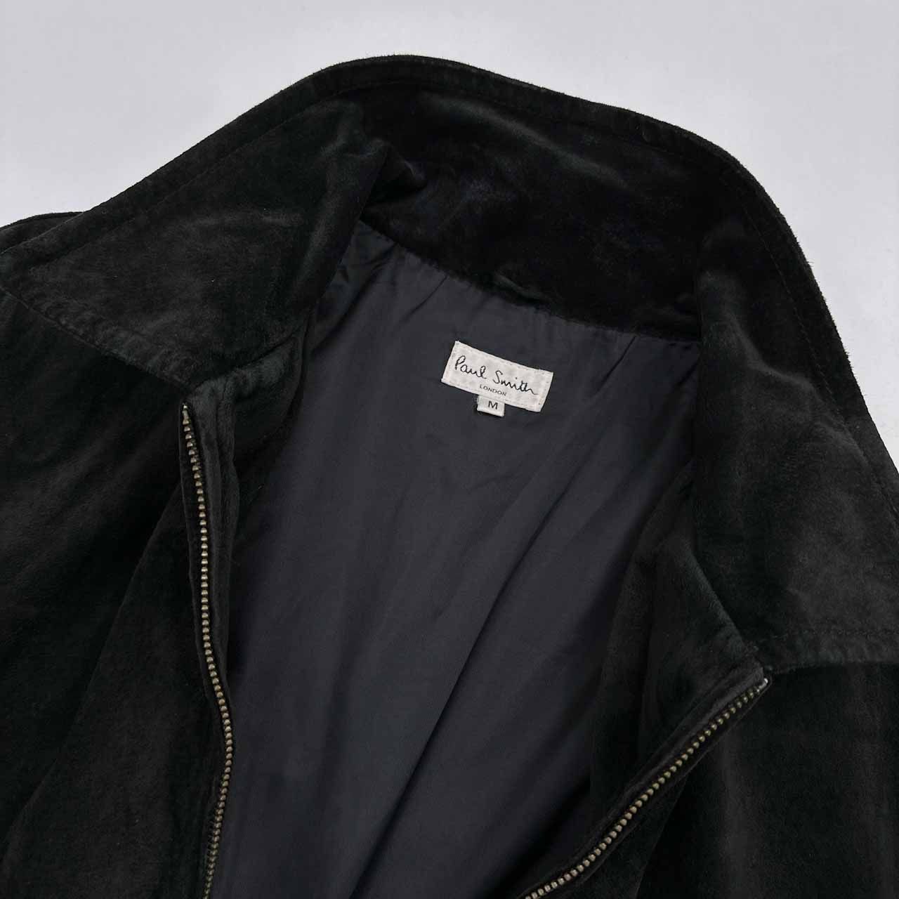 90s ヴィンテージ Paul Smith 本革 豚革 ピッグスキン スウェード