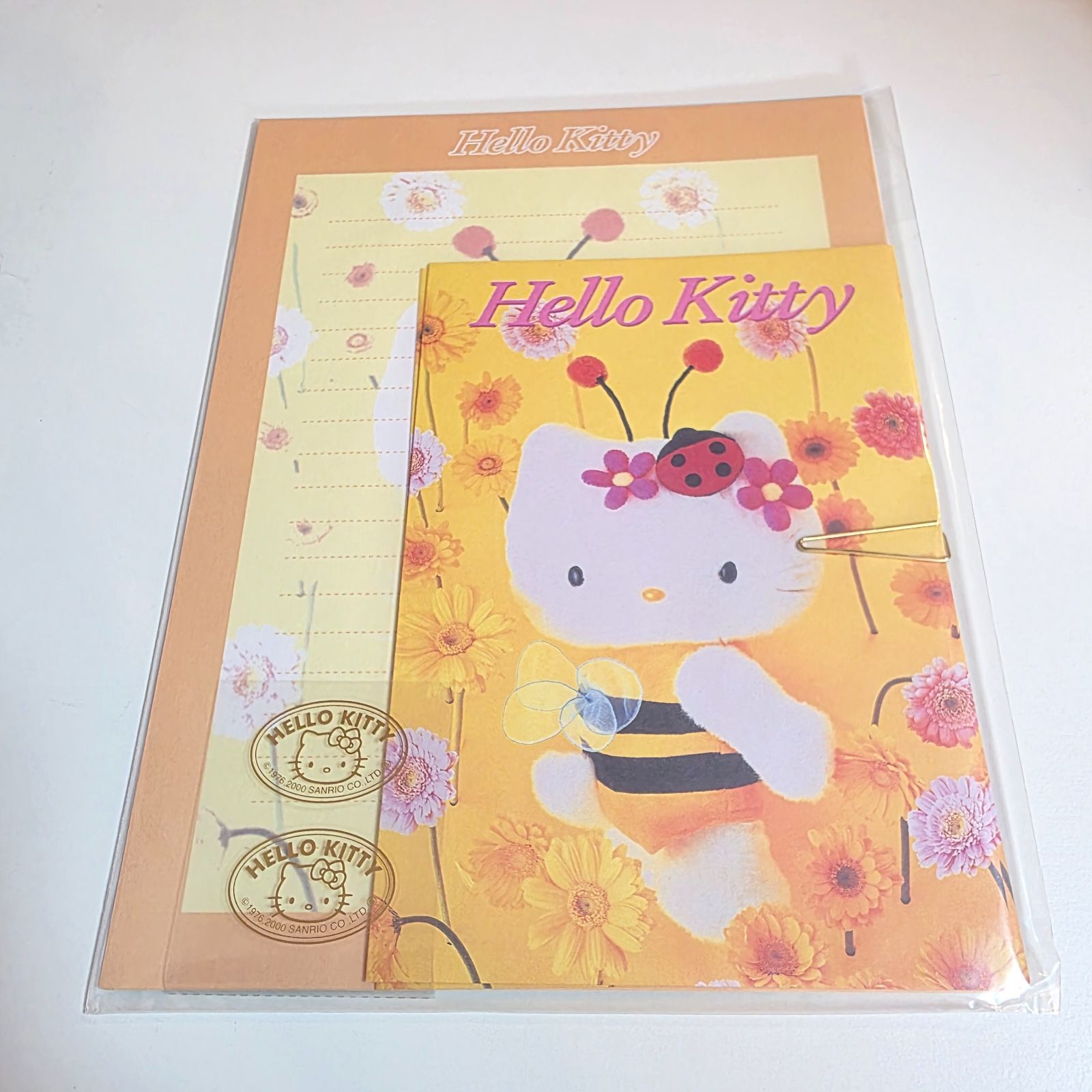 平成レトロ♡サンリオ♡キティ レターセット 2000年 平成レトロ♡サンリオ♡キティ レターセット 2000年