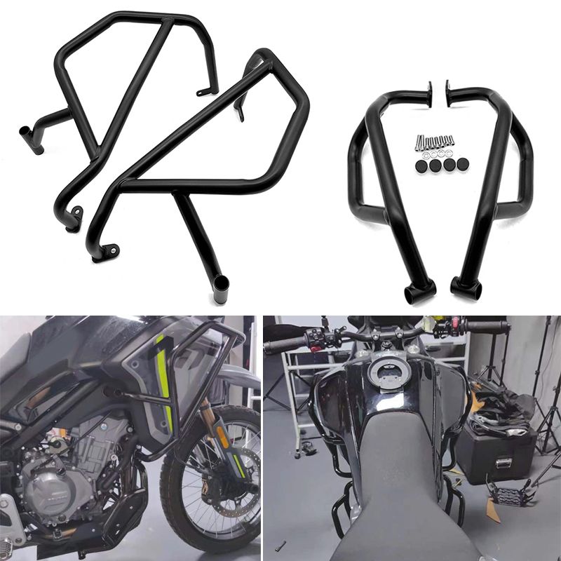 450MT バイク バンパー アンチドロップバー カスタム 上部アンダー フルサラウンドアクセサリー 450-MT 450 MT