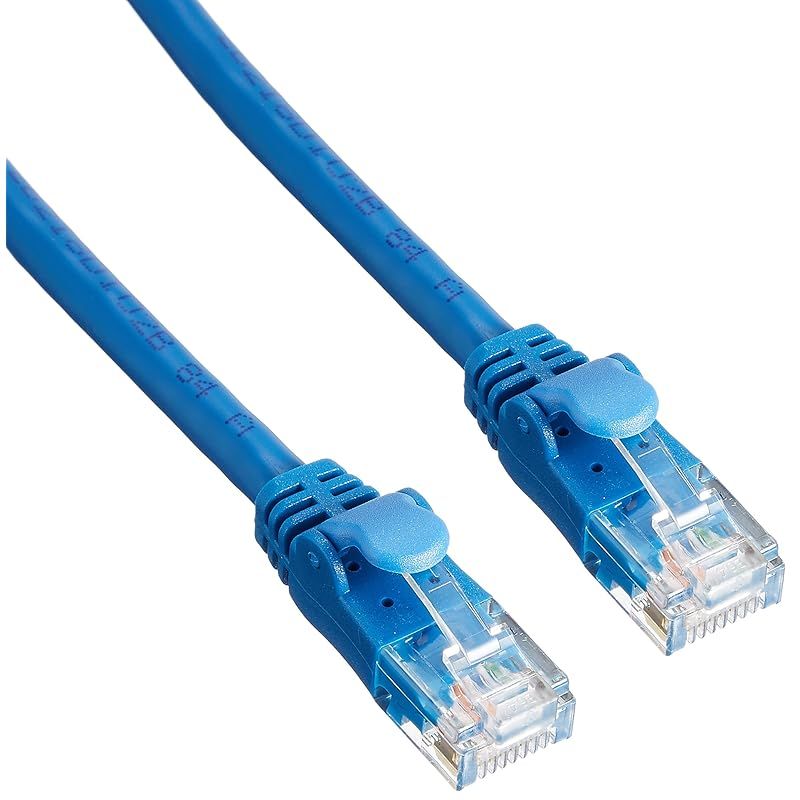 エレコム LANケーブル CAT6A 20m 爪折れ防止コネクタ やわらか ブルー LD-GPAYC/BU20 1