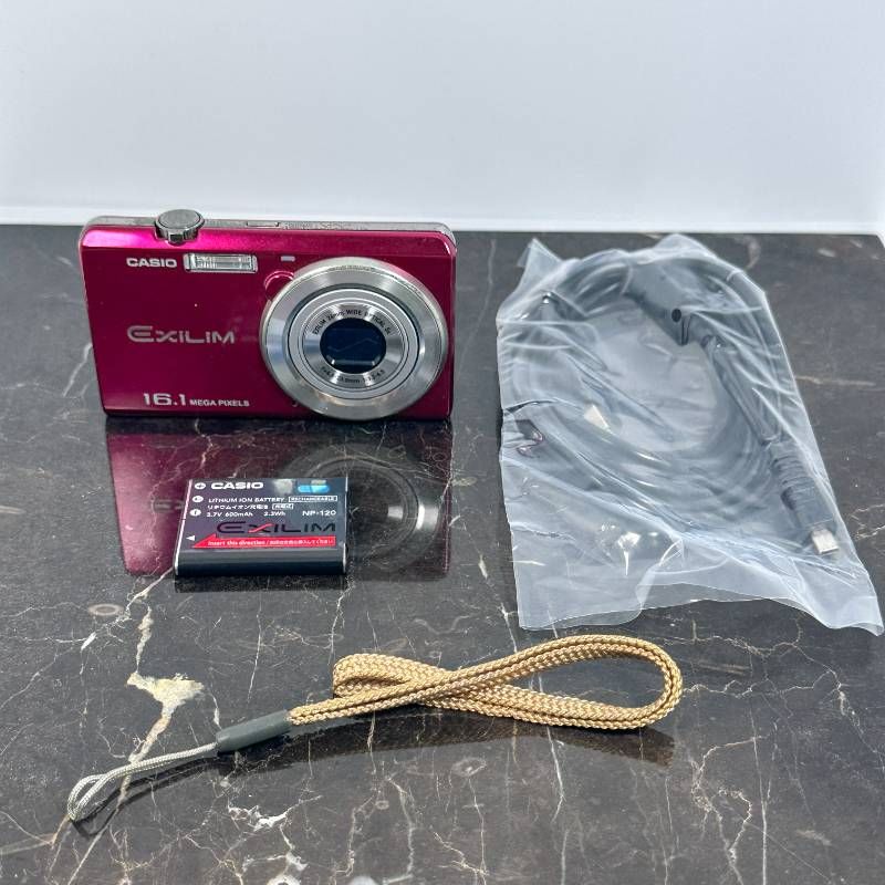 CASIO EXILIM EX-ZS12 デジタルカメラ レッド - メルカリ