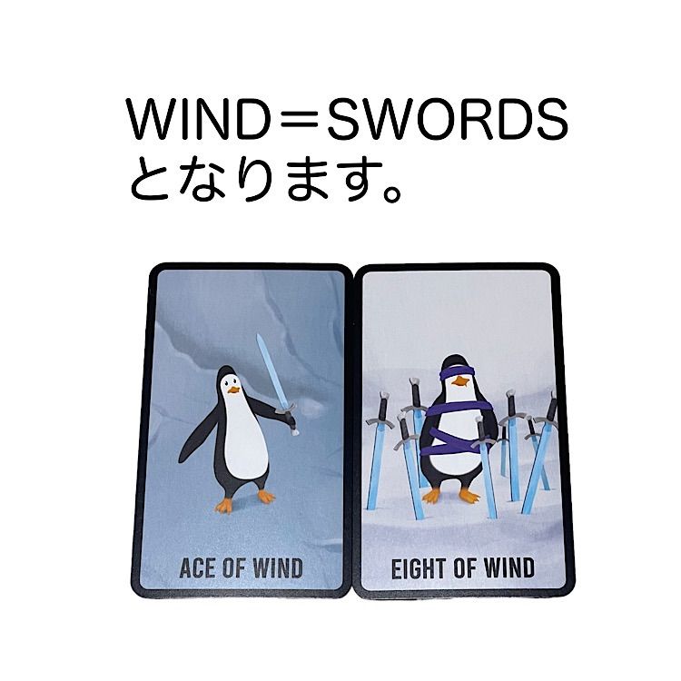 ペンギンタロット 日本未発売! タロットカード 動物 可愛い-