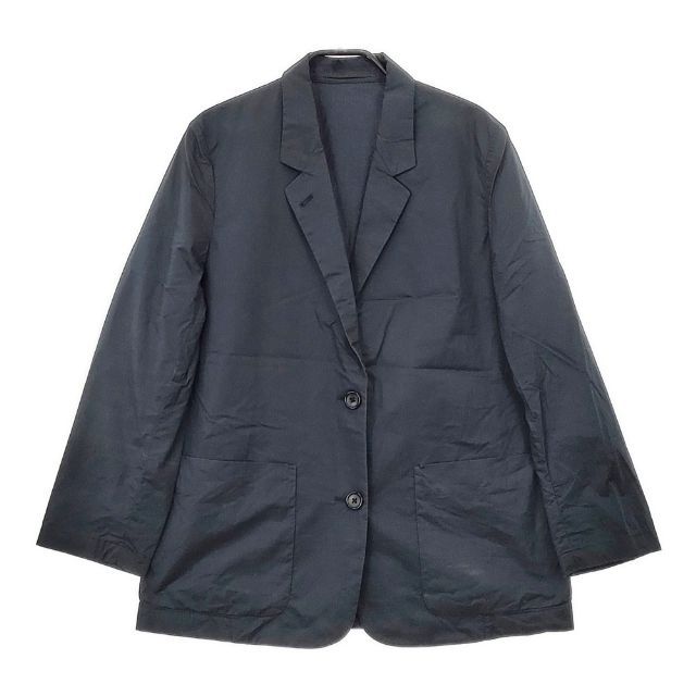 MARGARET HOWELL 578-1120002 FINE COTTON TWILL テーラードジャケット ネイビー レディース マーガレットハウエル 5-0503M∞