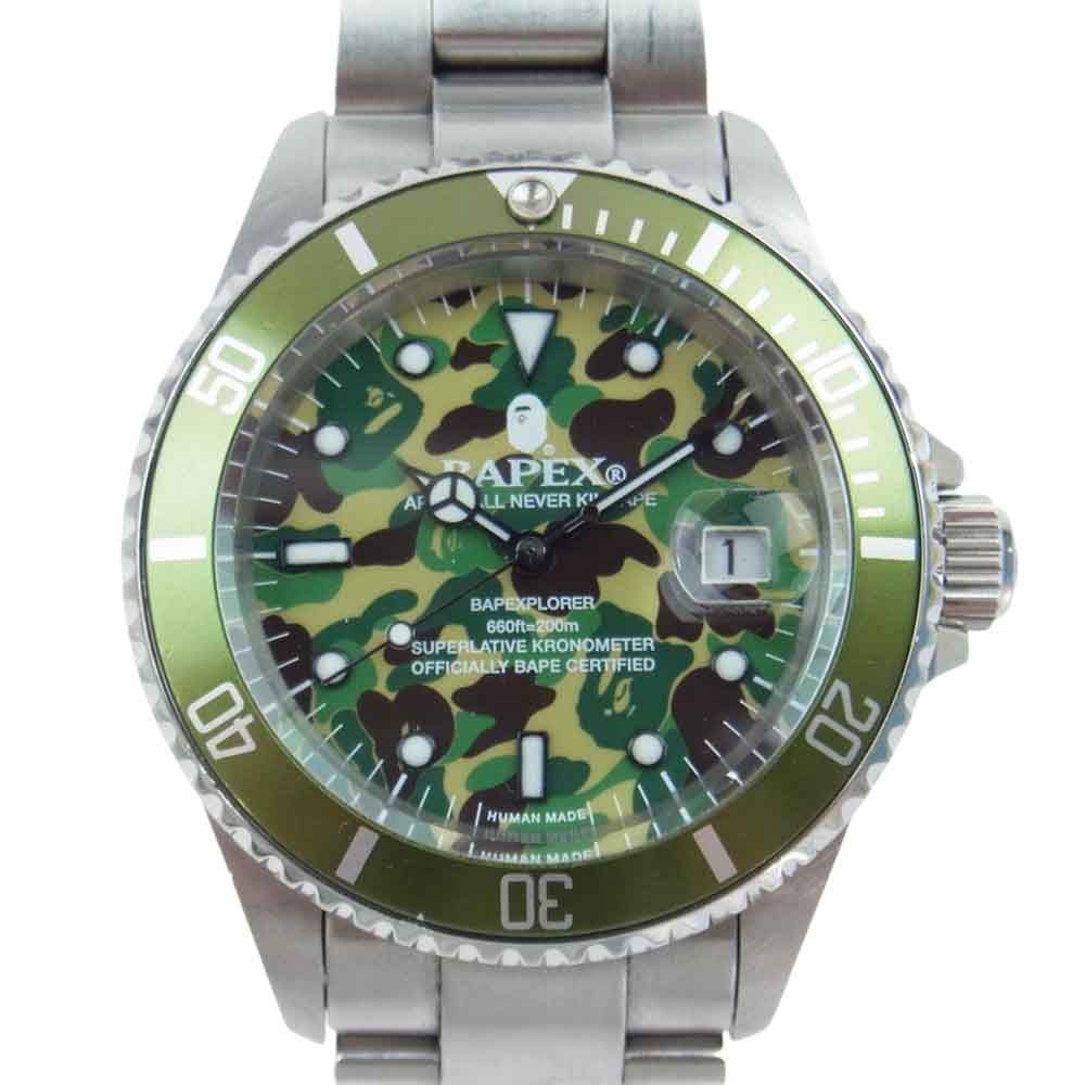 アウトレット売れ筋 BAPEX 自動巻き腕時計 【公式通販】
