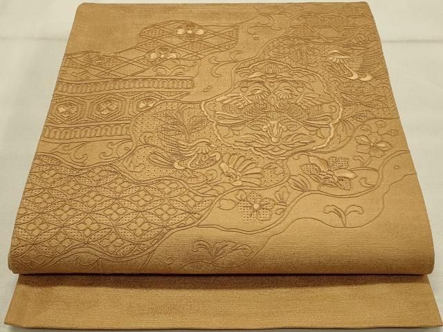 平和屋着物◎中国三大刺繍 スワトウ刺繍 汕頭刺繍 総刺繍 太鼓柄