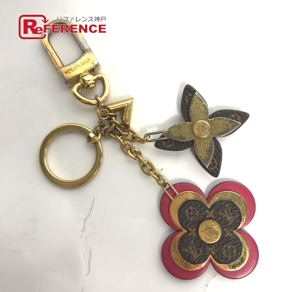 LOUIS VUITTON【ルイヴィトン】キーホルダー ブルーミングフラワー