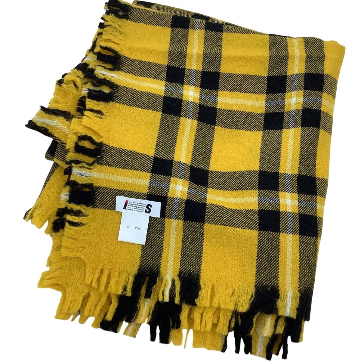 ISSEY MIYAKE イッセイミヤケ I,S ストール IS14-AD006 イエロー