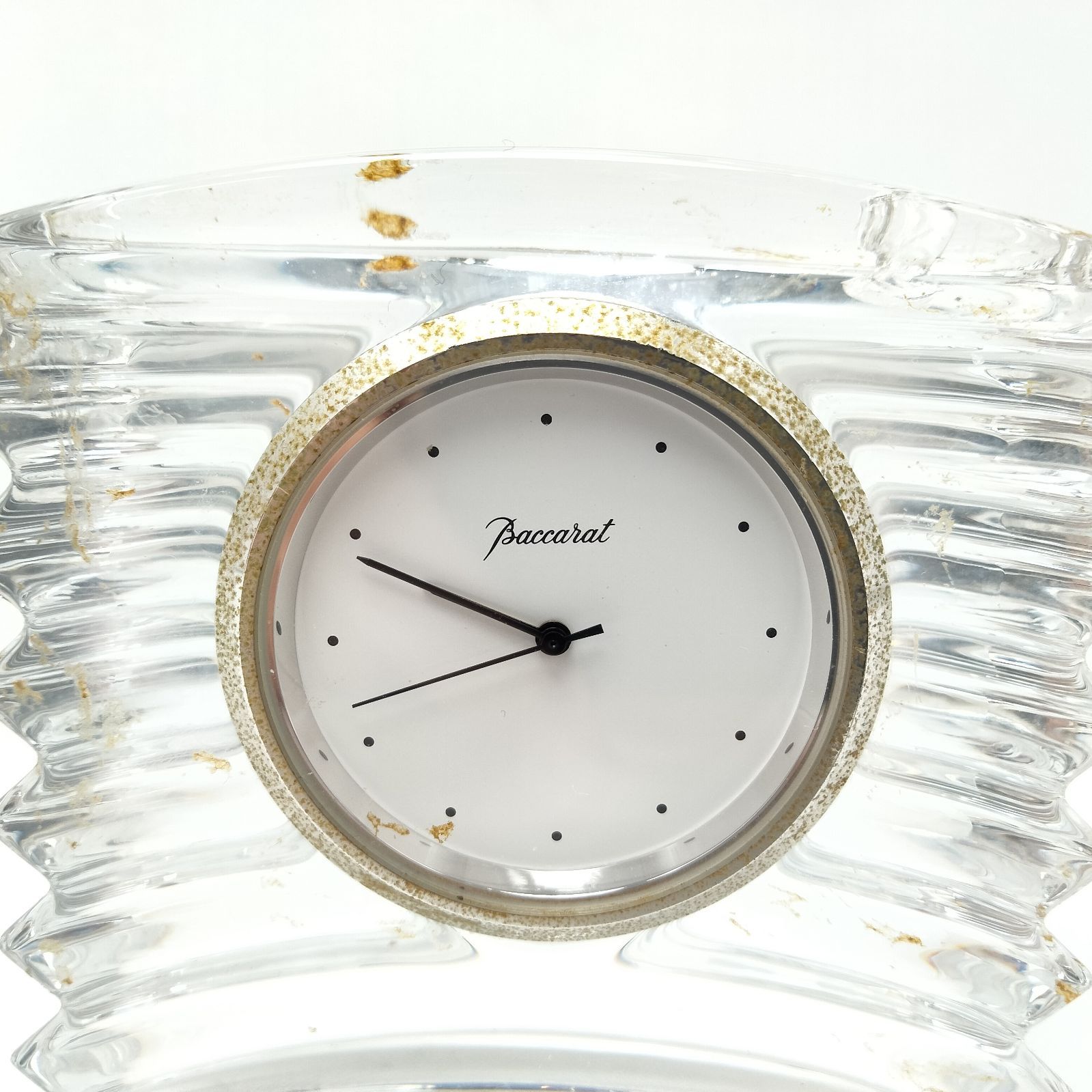 ✨️Baccarat✨️バカラ クリスタル ラランド クロック 置時計 - メルカリ