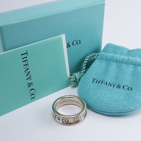 TIFFANY＆Co. ティファニー ナローリング 14.5号 シルバー925 - www