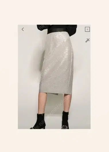 OBZEE オブジェ OBZEE スパンコール スカート 44 サイズ 正規品