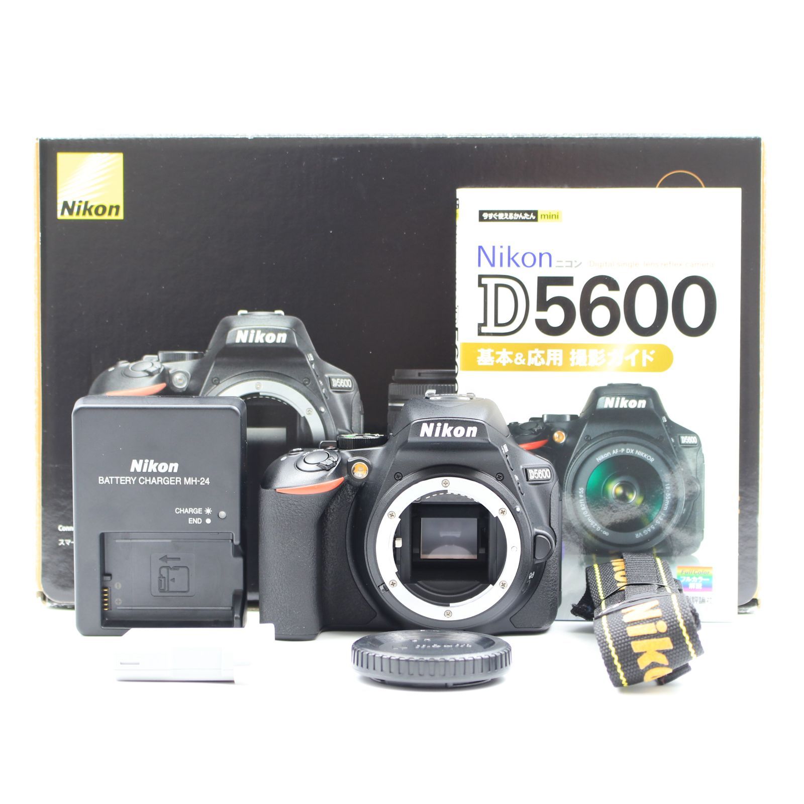 □シャッター数2503枚！新品同様□ Nikon D5600 ボディ ブラック  