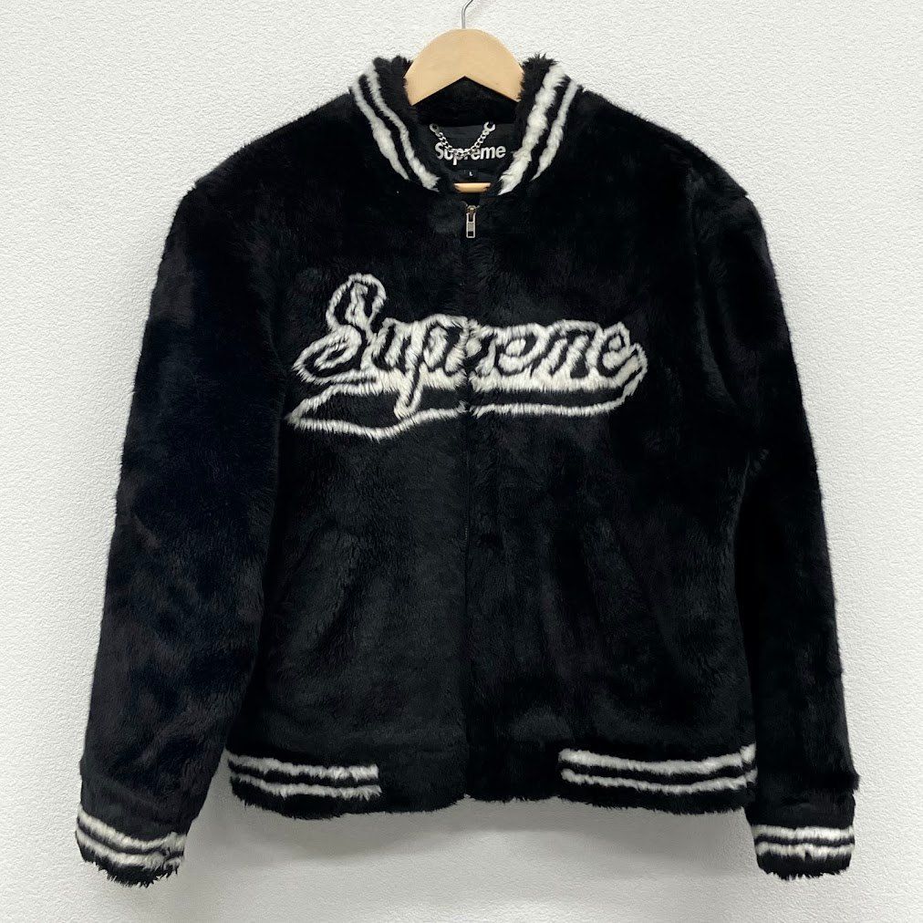 SUPREME シュプリーム 20SS FauxFurVaristyJacket ファー