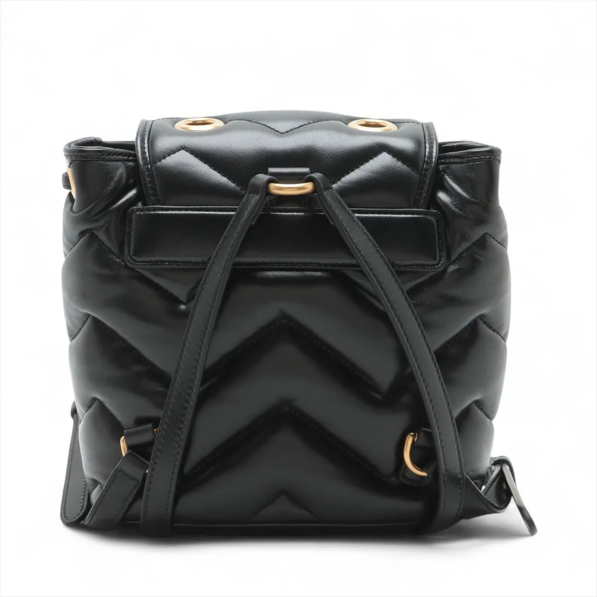 GUCCI グッチ GGマーモント レザー 2WAYバックパック リュック ブラック 777253