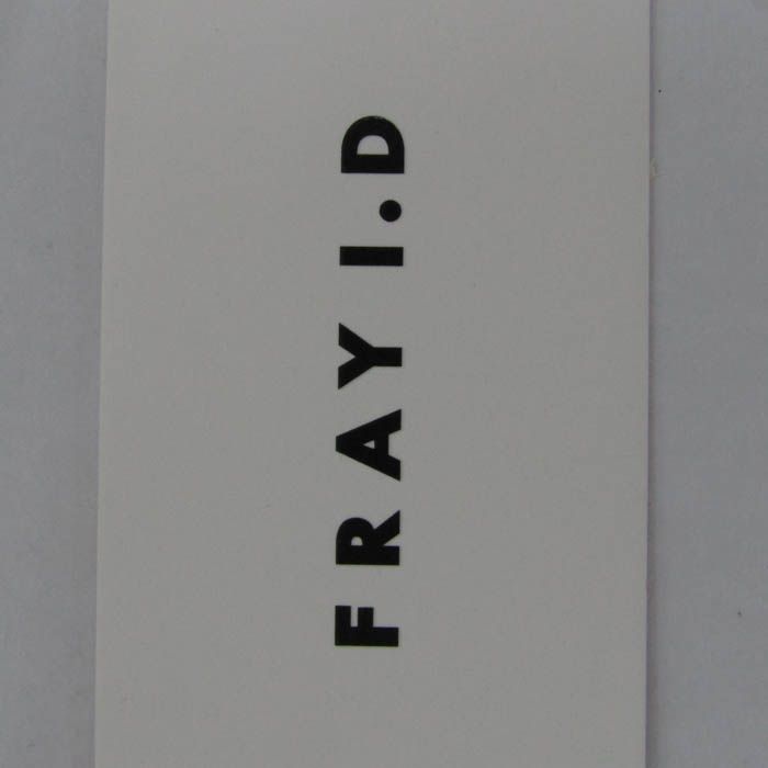 「FRAY I.D」 長袖シャツ ONE SIZE グレー レディース FRAY I.D 「FRAY I.D」 長袖シャツ FREE ライトグレー
