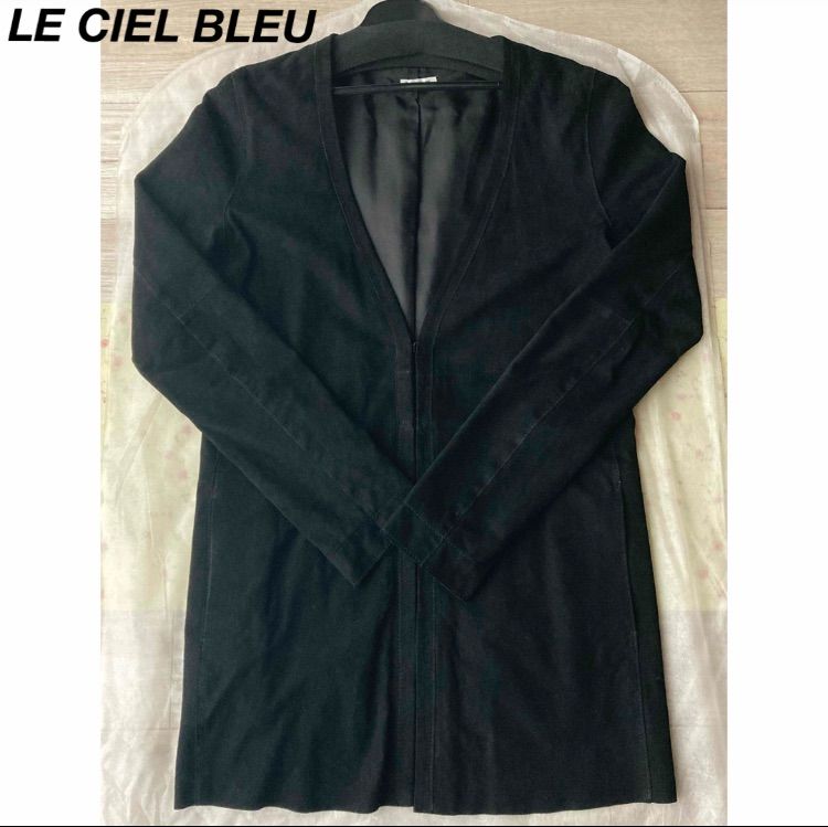 美品】LE CIEL BLEU ルシェルブルー ゴートレザージャケット 