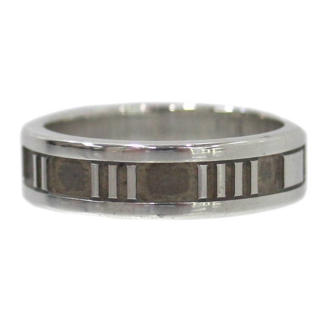 Tiffany&Co./ティファニー アトラスリング 指輪 メンズ Sv925/シルバー