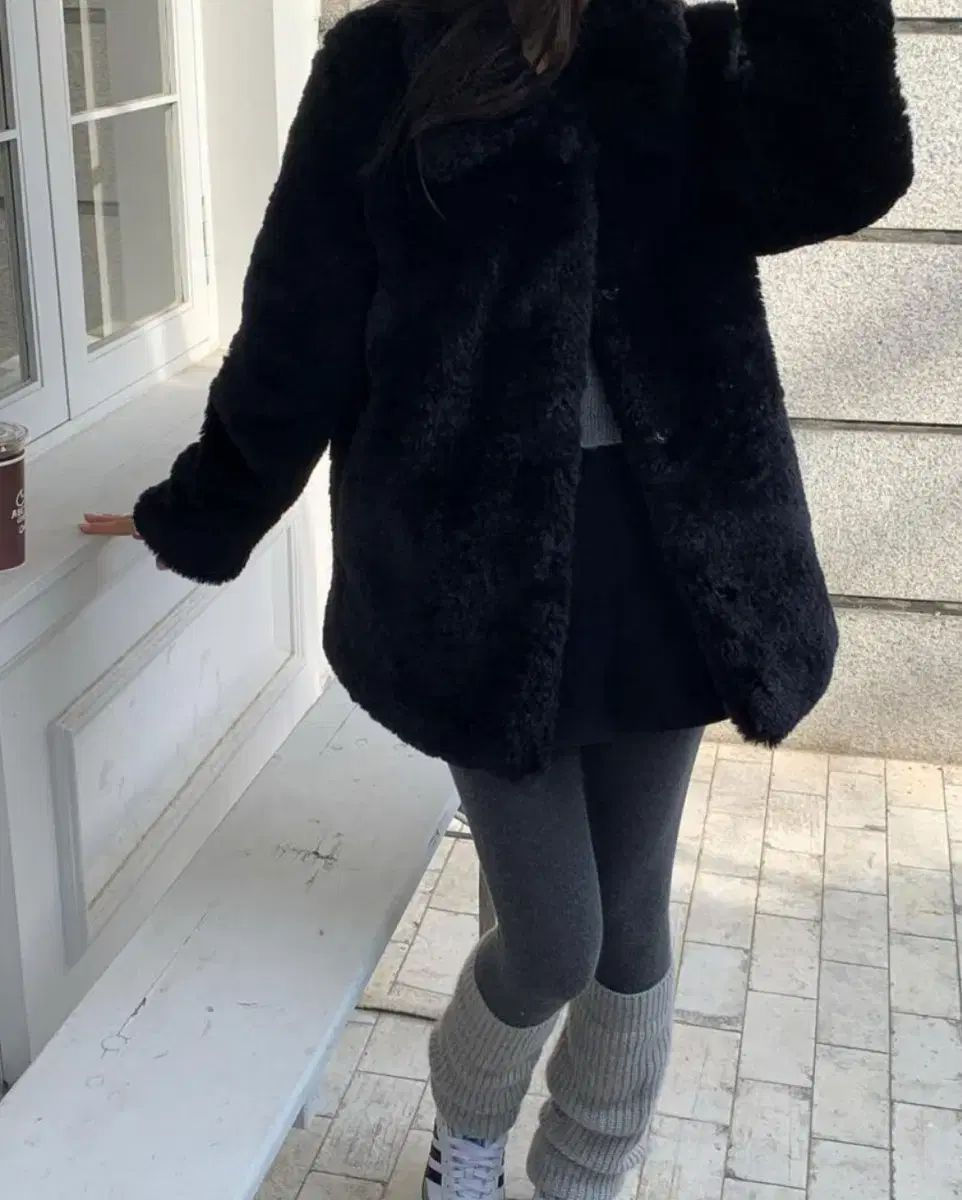 リエット ウール イヴ ファージャケット ブラック 状態良し GULLKHAN_COM