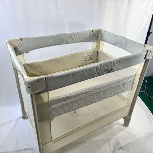 Aprica ベビーベッド ココネルエアーAB ホワイトグレー Aprica）ココネルエアーAB（ホワイトグレー） | 西松屋オンラインストア