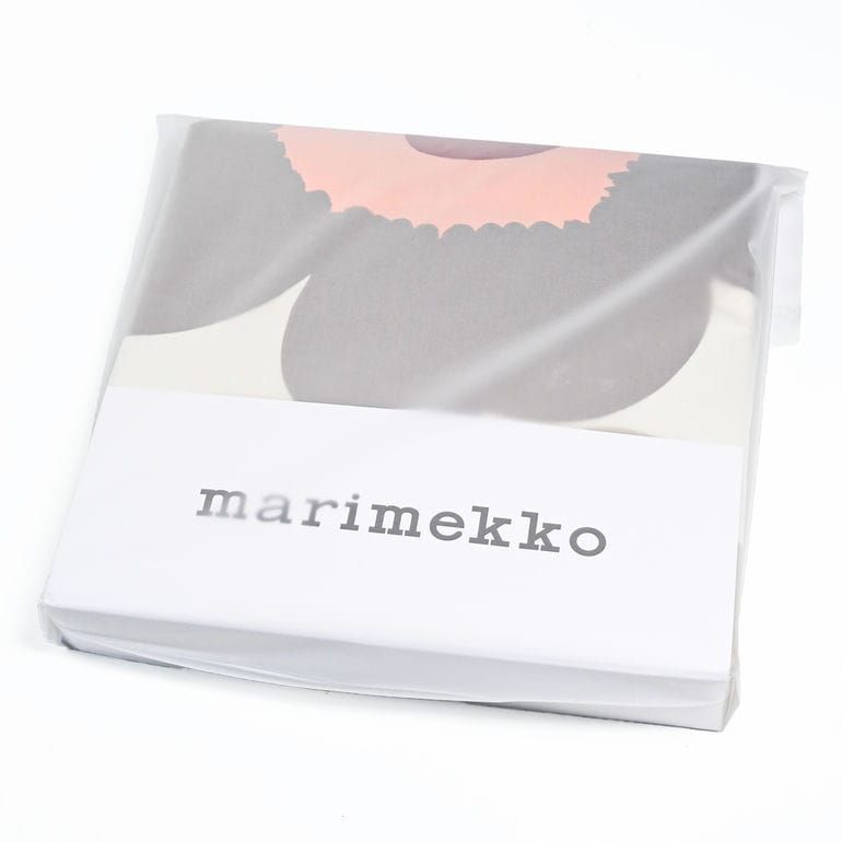 マリメッコ marimekko デュベカバー 150×210cm ウニッコ サテン 掛け布団カバー シングル グレー系 73604 073604 193 北欧雑貨 北欧デザイン NEXPOTALLINN_EU