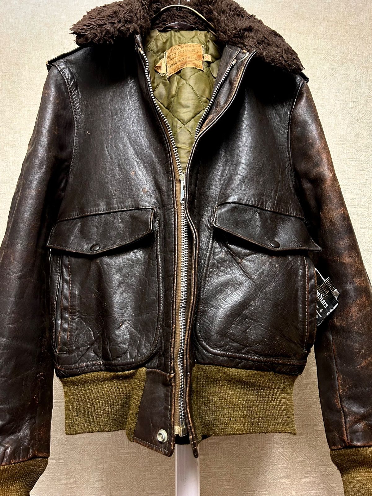 70年代U.S.A.製Schott名作I・S-674-M.Sフライトジャケット