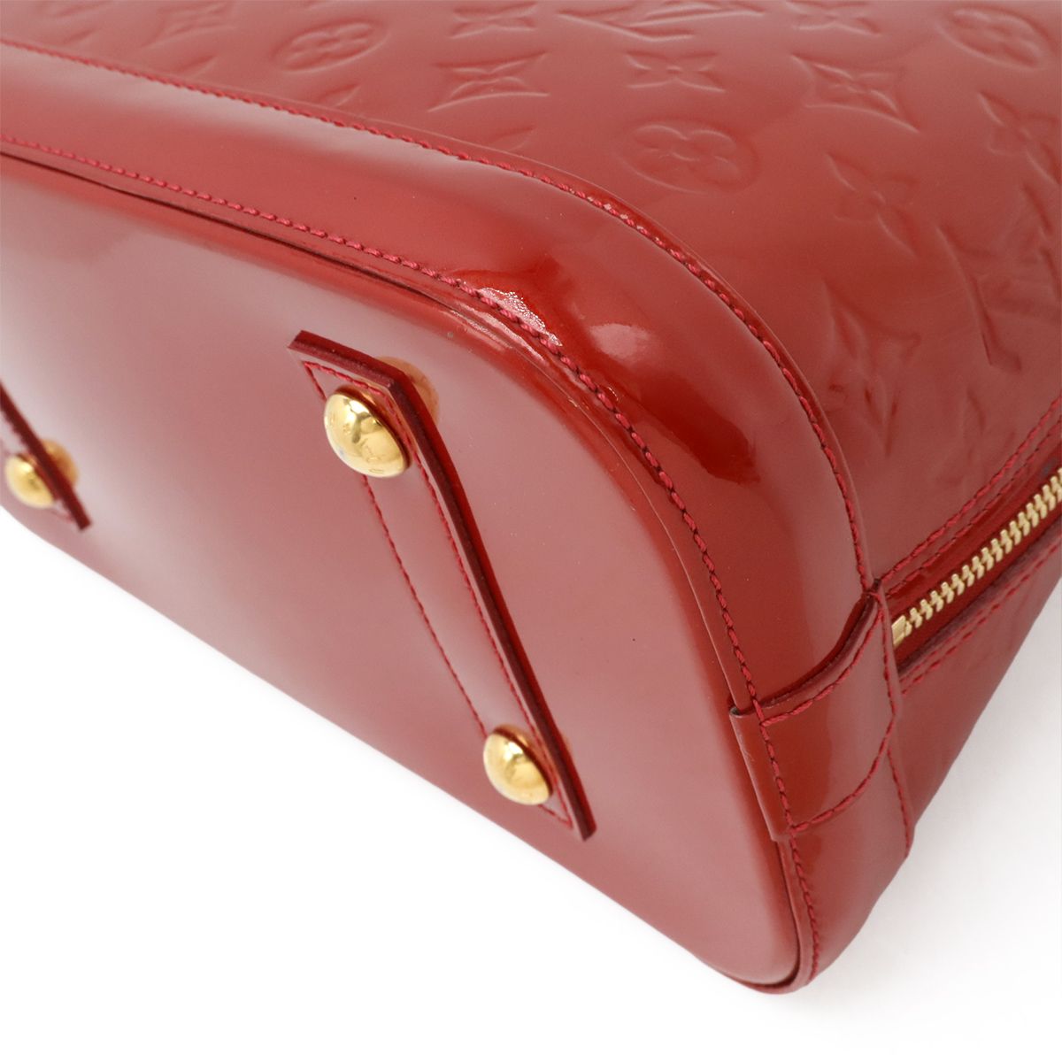 LOUIS VUITTON ルイ ヴィトン モノグラムヴェルニ アルマPM
