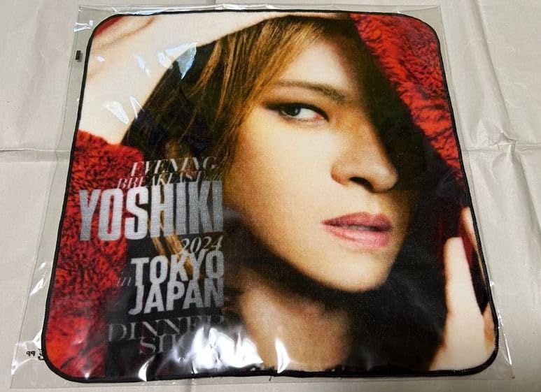 YOSHIKIディナーショー2024　XJAPANアクスタ　ハンドタオル YOSHIKI（X JAPAN）（EVENING/BREAKFAST with YOSHIKI 2024